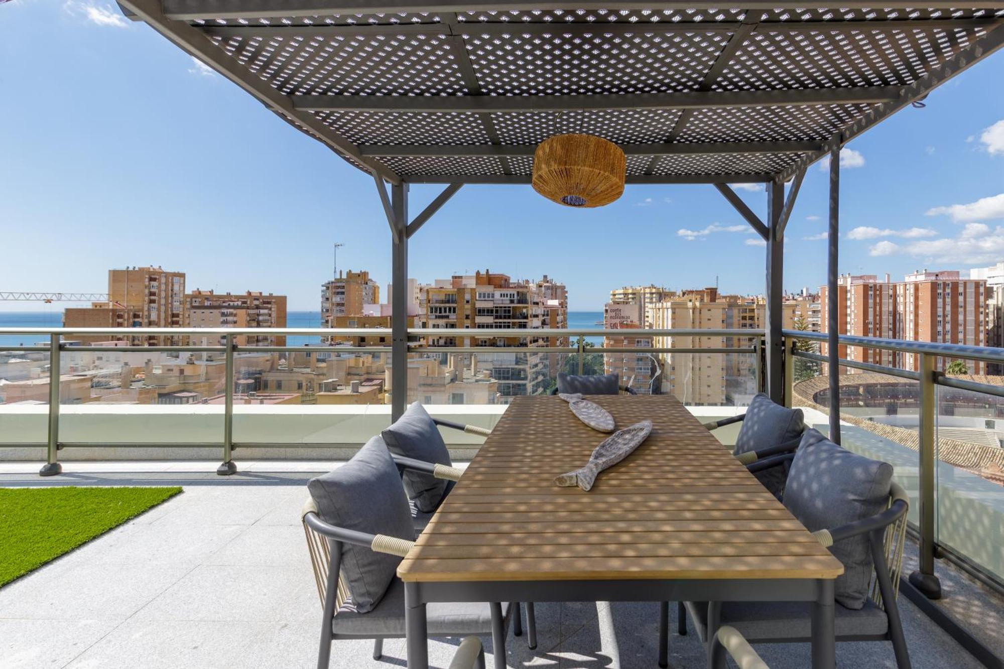 Penthouse Malagueta Sea View Appartement